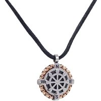 Collar Rosso Amante Hombre Amerigo in Acero UCN151OI - UCN151OI